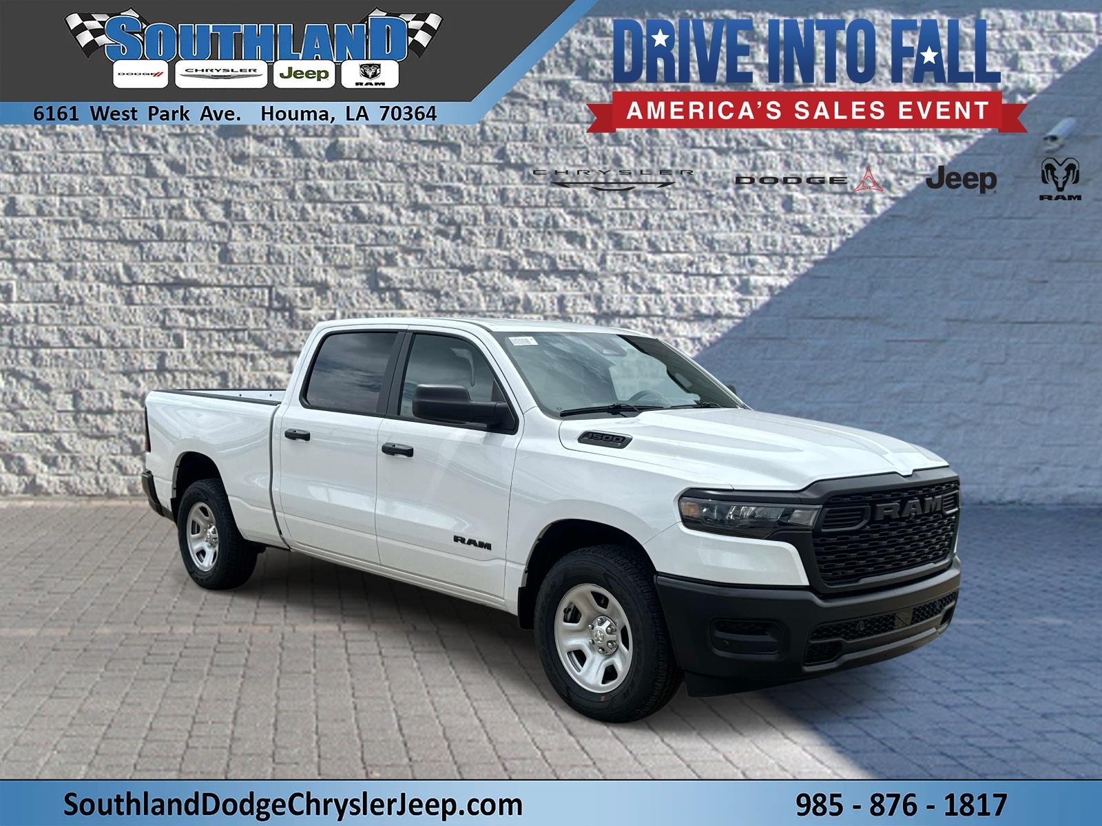 New 2026 Bright White Clearcoat RAM Tradesman image 1