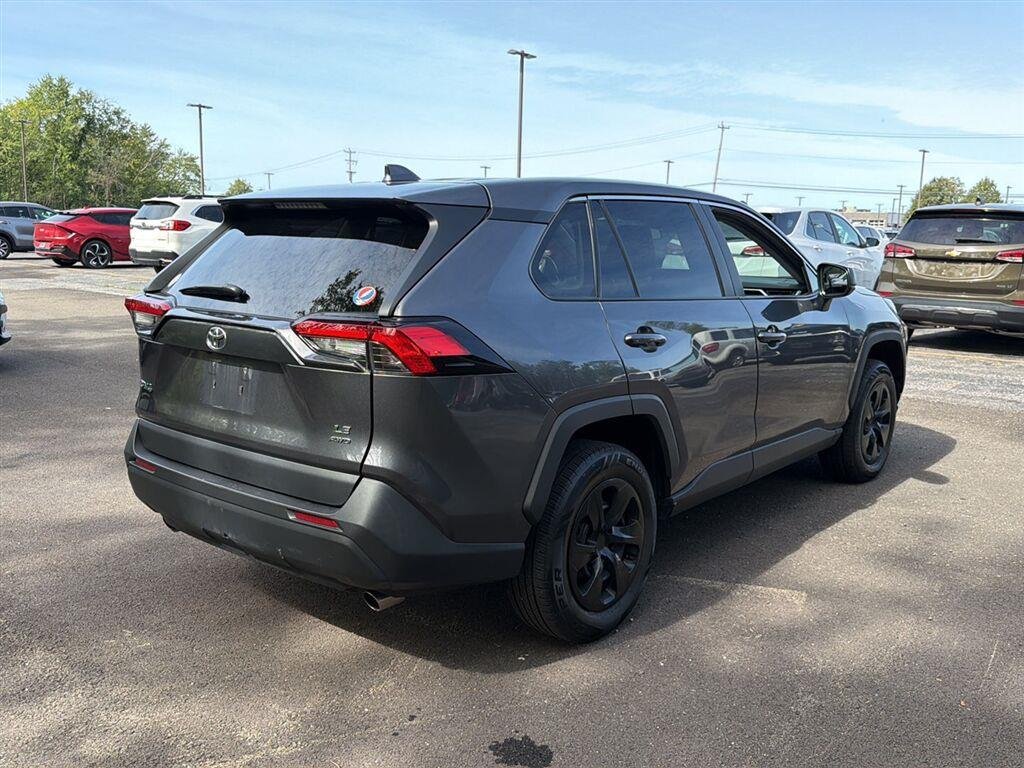 Used 2022 Magnetic Gray Metallic Toyota LE image 8