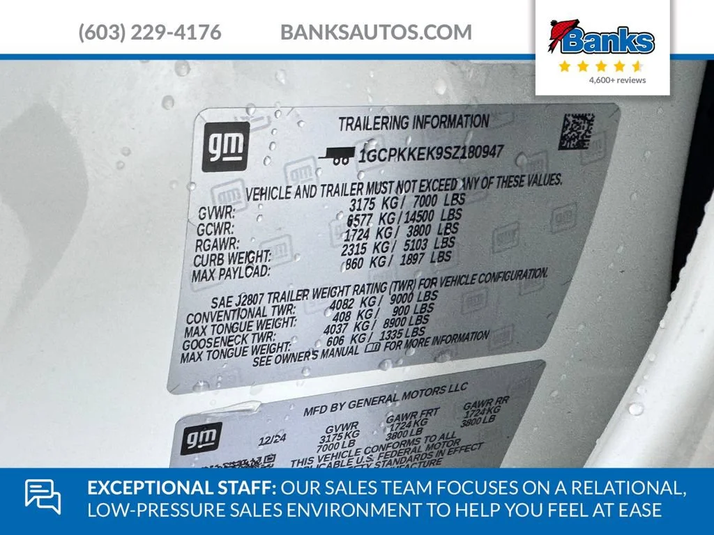 Certified Used 2025 Summit White Chevrolet LT (2FL) image 10