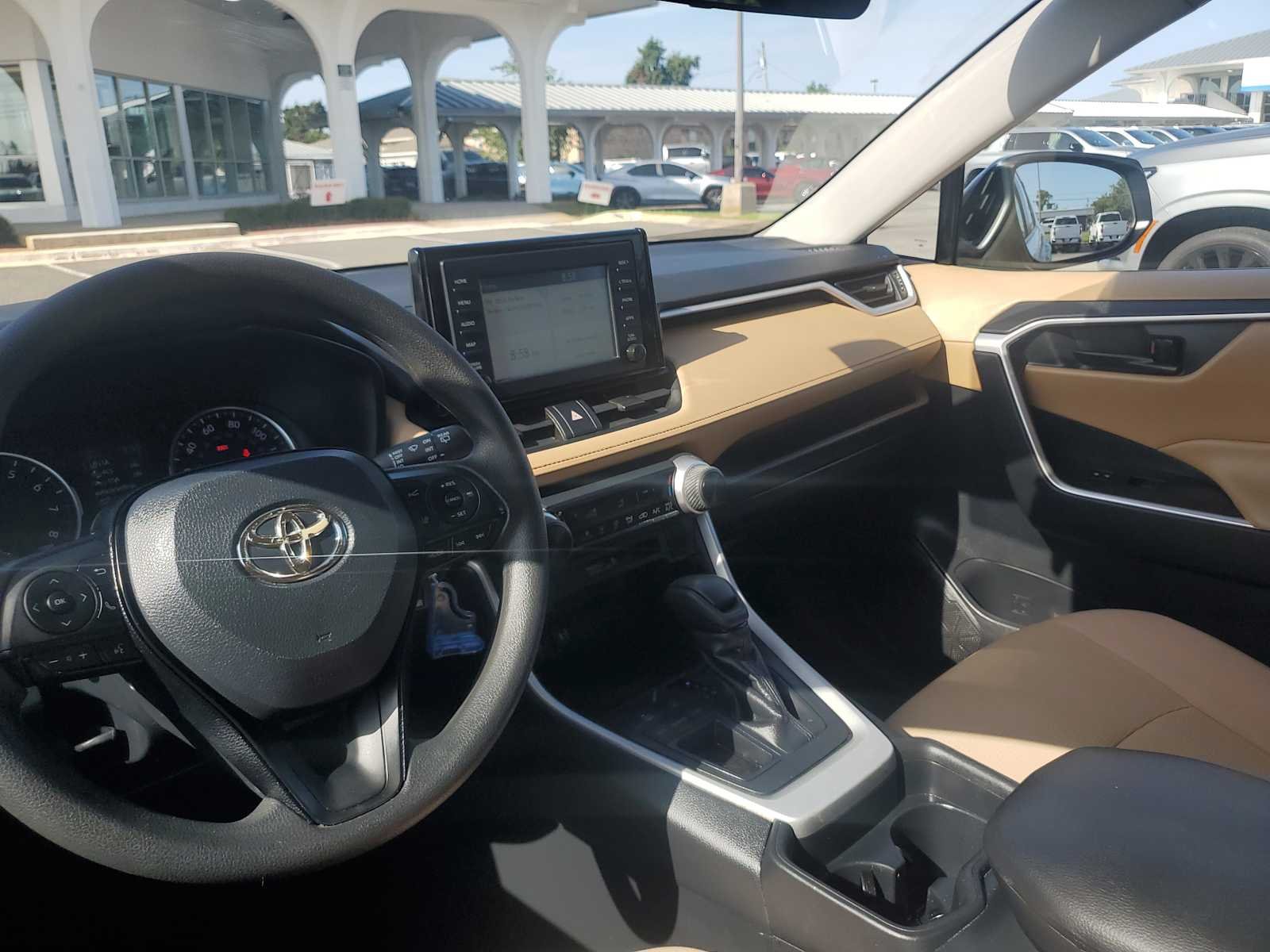 Used 2019 Super White White Toyota LE image 20