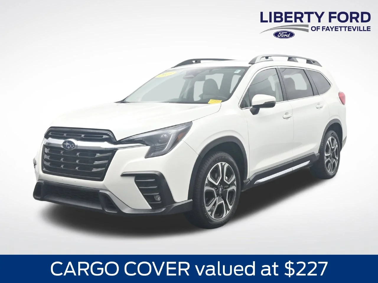 Used 2023 Crystal White Pearl Subaru Limited image 1