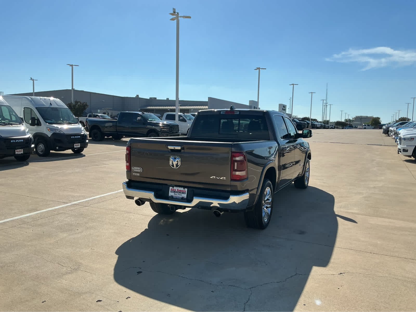 Used 2020 Walnut Brown Metallic Clearcoat Ram Longhorn image 8