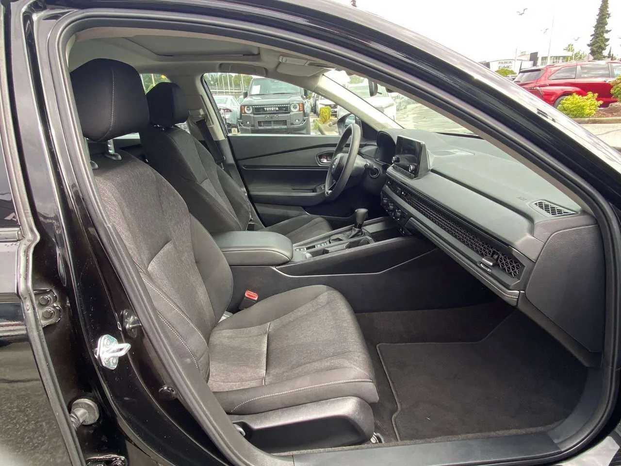Used 2024 Crystal Black Pearl Honda EX CVT Sedan Certified Pre-Owned   No Accident   O image 16