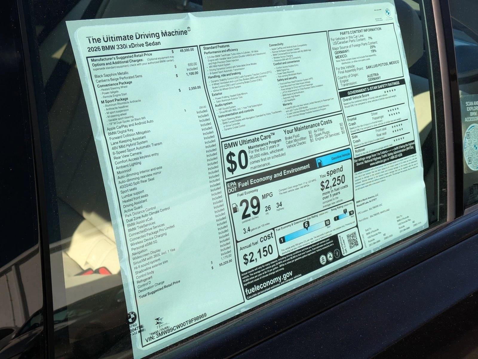 2026 BMW 3 Series 330i - Photo 19