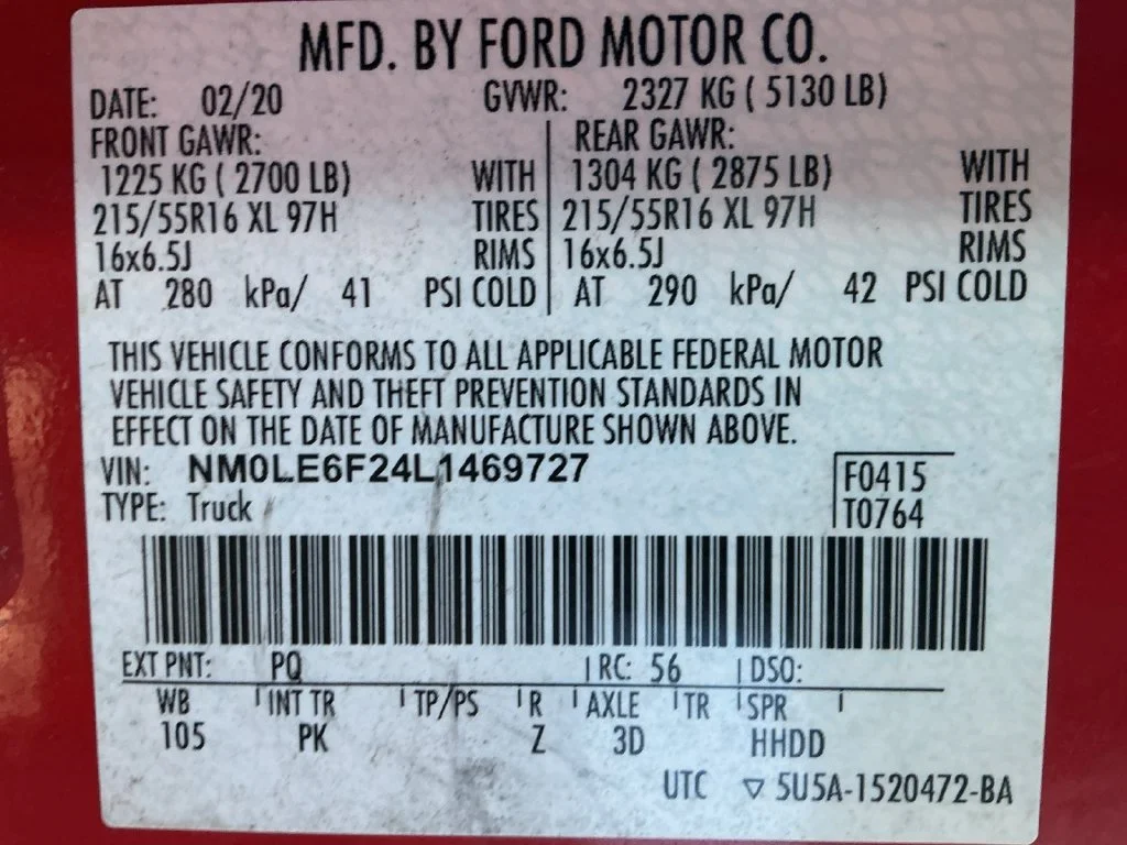 Used 2020 Red Ford XLT image 30