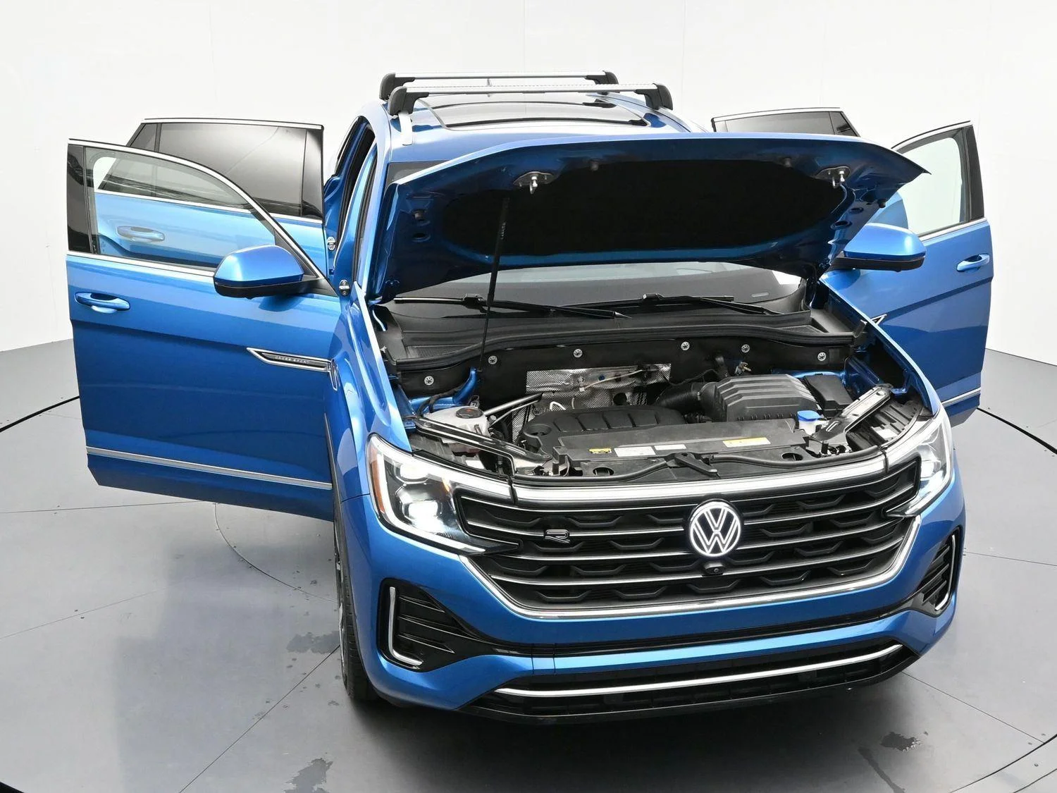 Used 2024 Kingfisher Blue Metallic Volkswagen 2.0T SEL Premium R-Line image 42
