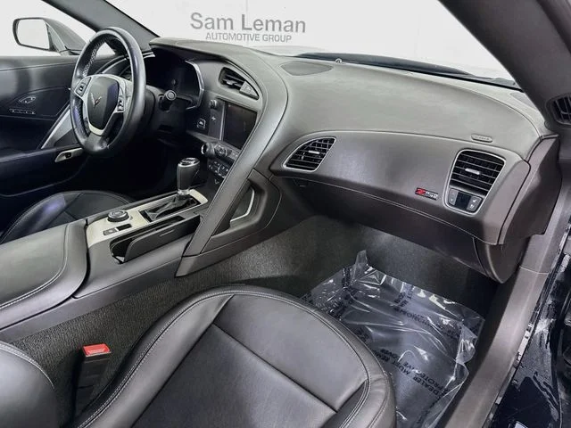 Used 2015 Black Chevrolet Stingray Z51 image 25