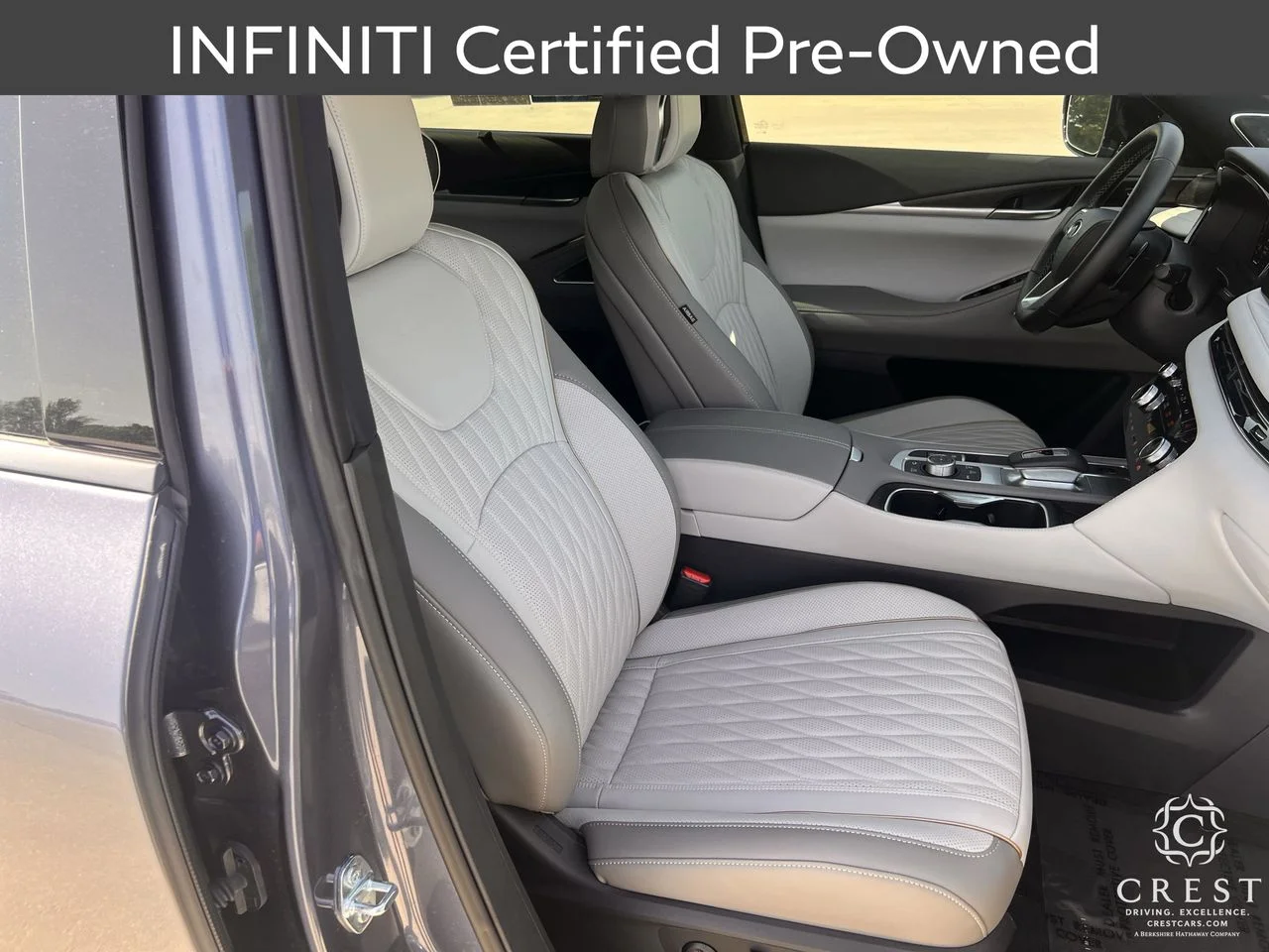 Certified Used 2027 Moonbow Blue Black Obsidian INFINITI AUTOGRAPH image 27
