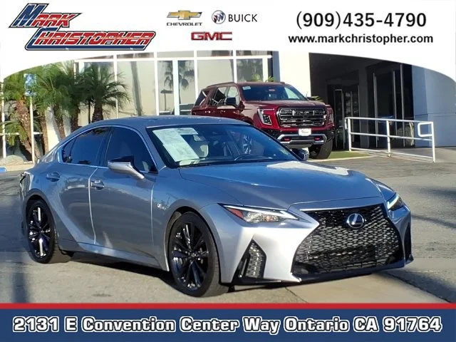 Used 2021 Iridium Lexus IS 350 F SPORT image 1