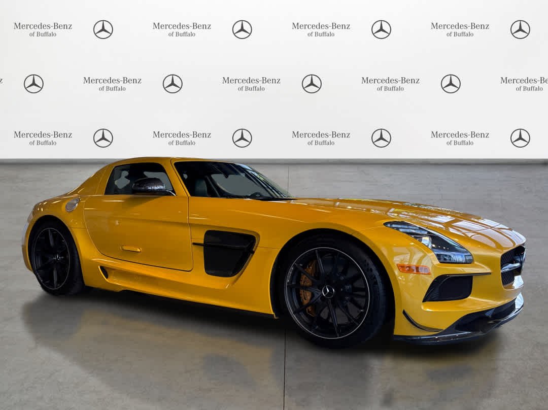 Used 2014 AMG Solarbeam Yellow Mercedes-Benz SLS AMG® Black Series image 3