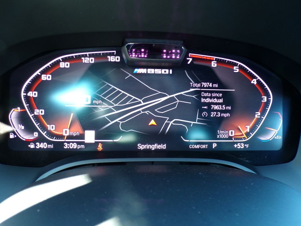 Certified Used 2025 Carbon Black Metallic BMW M850i xDrive image 23