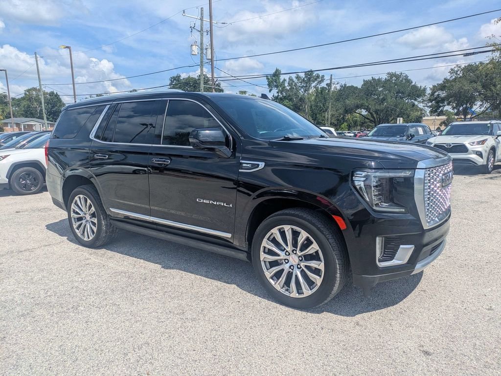 Used 2021 Black GMC Denali image 1