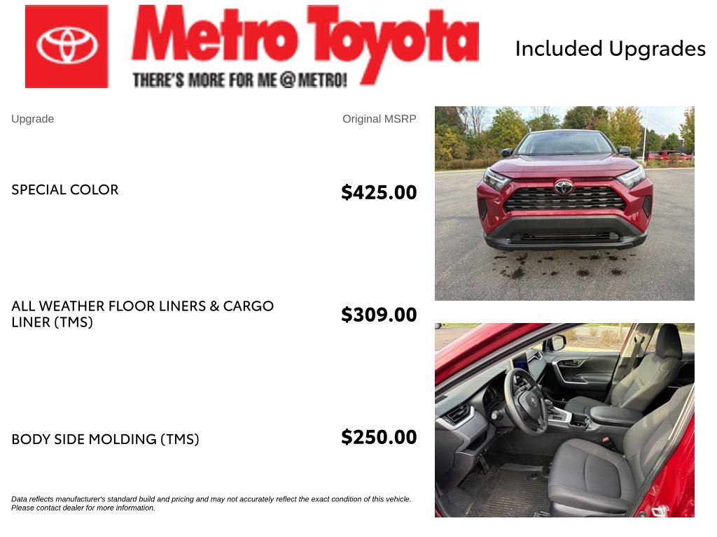 Used 2023 Red Toyota LE image 4