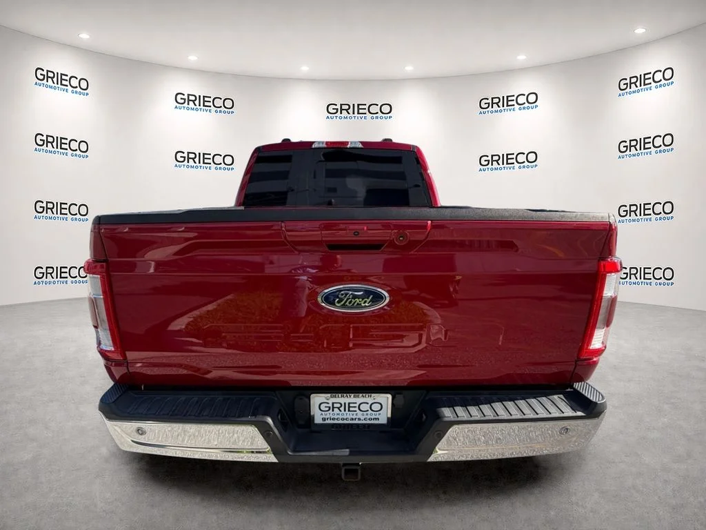 Used 2021 Red Ford Lariat image 6