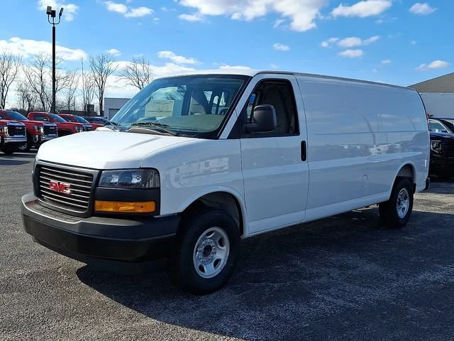 New 2026 Summit White GMC Work Van image 3