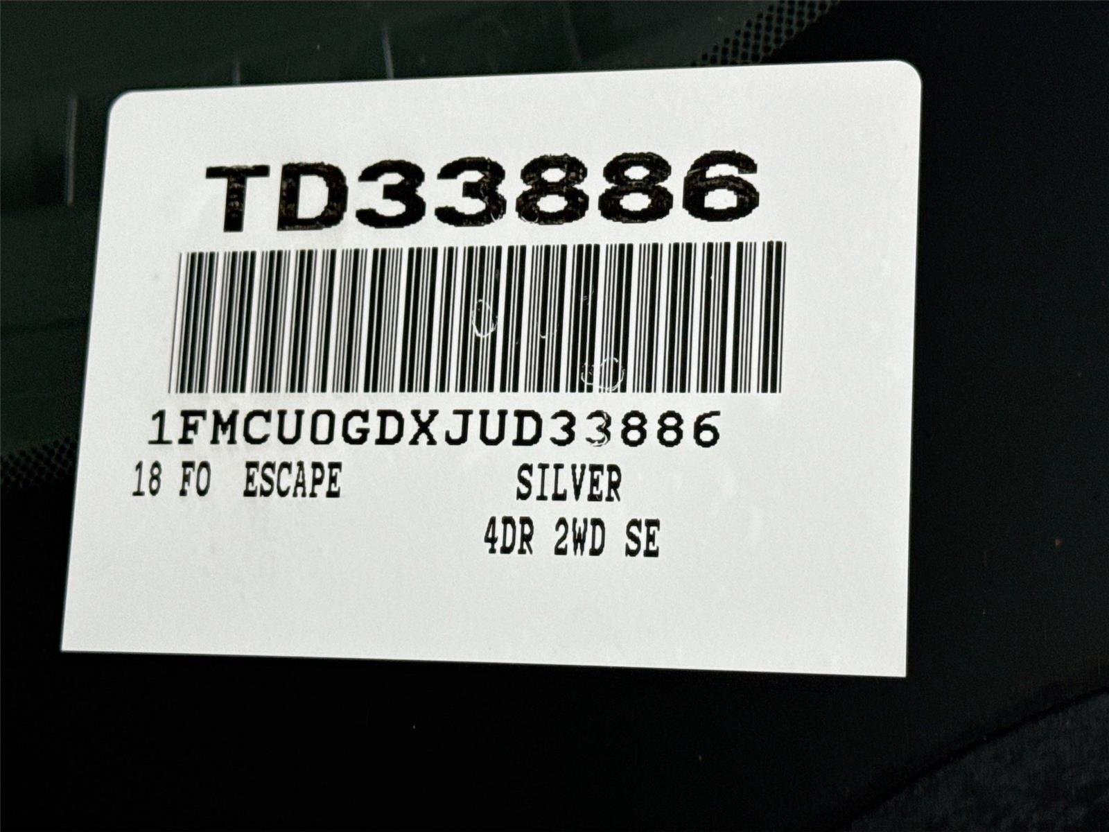 Used 2018 Ingot Silver Ford SE image 43