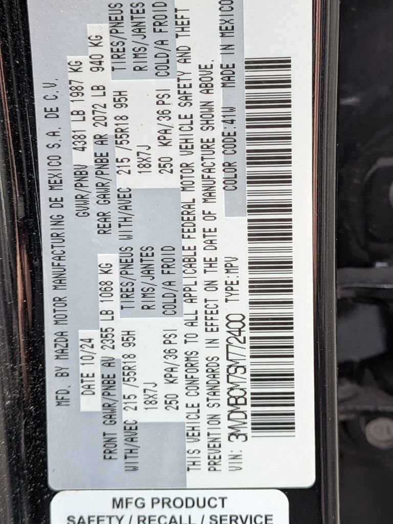 Used 2025 Black Mazda 2.5 S Preferred Package image 33