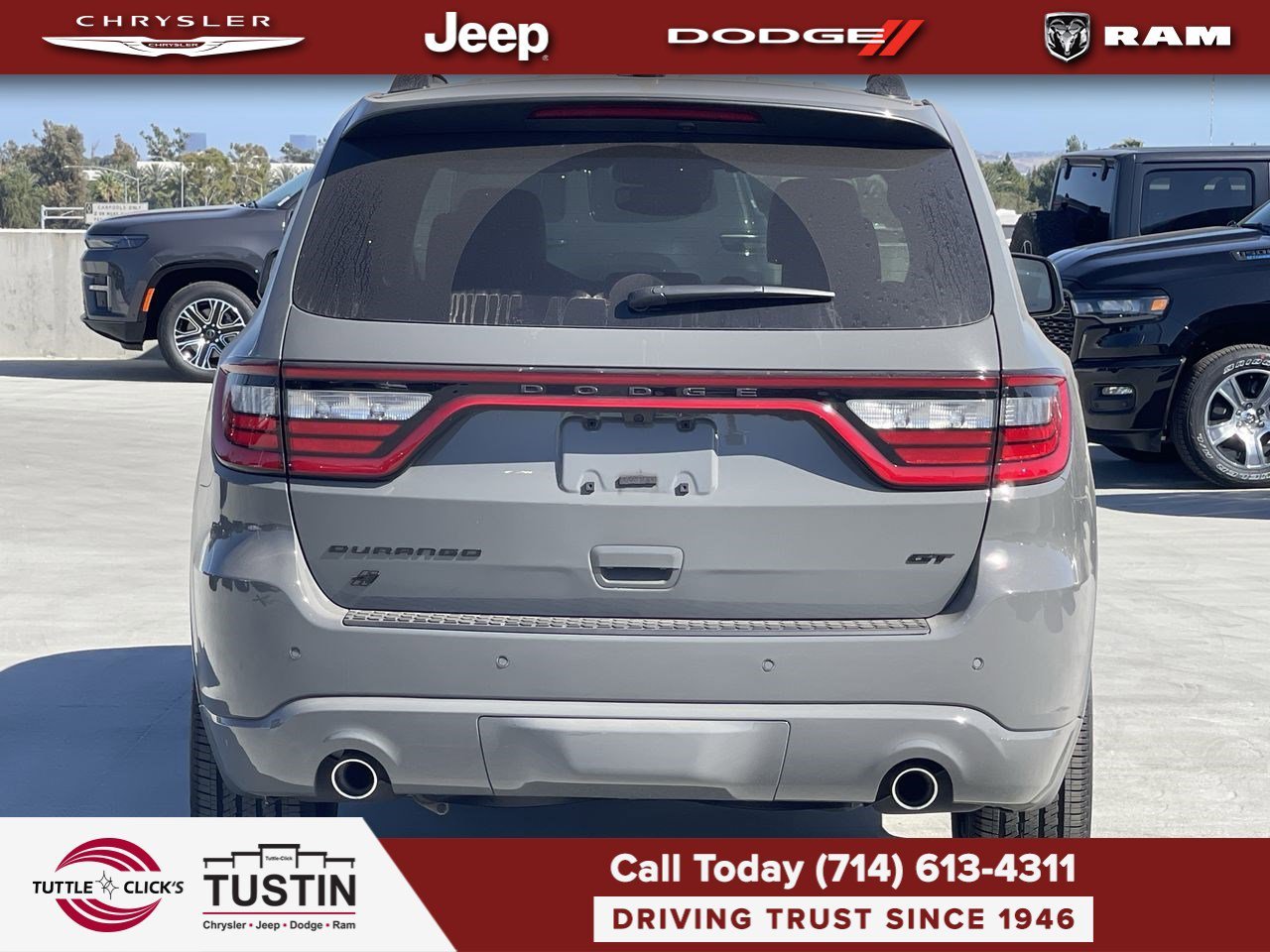 New 2026 Destroyer Gray Clear-Coat Exterior Paint Dodge GT Premium HEMI V8 image 5