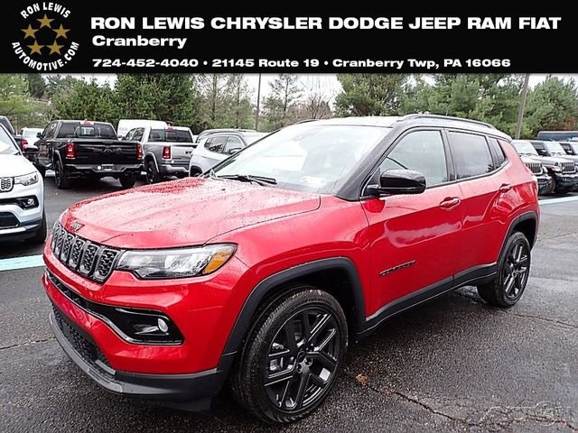 Red Hot Pearlcoat 2026 Jeep Compass Limited 4WD SUV / Crossover Four-Wheel Drive