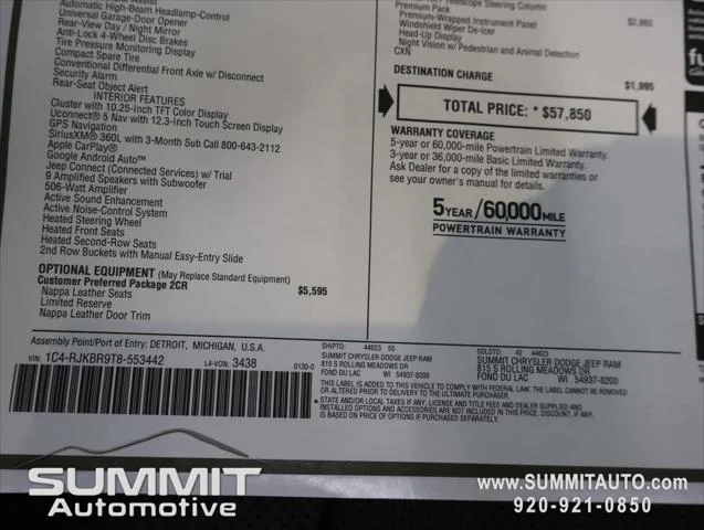 New 2026 Steel Blue Jeep Limited image 46