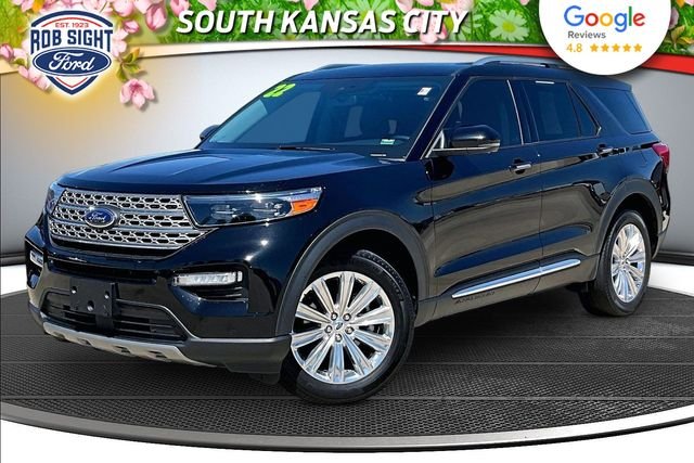 Used 2022 Ford Explorer Limited with VIN 1FMSK8FH8NGC07924 for sale in Kansas City