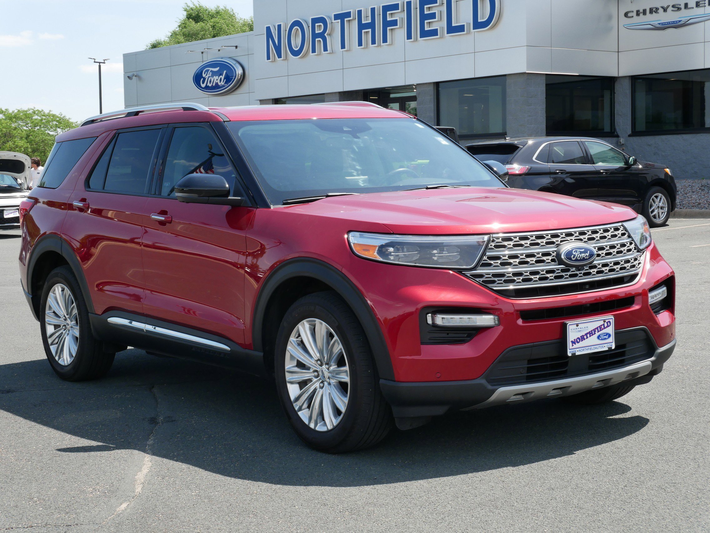 Used 2023 Ford Explorer Limited with VIN 1FMSK8FH0PGA55429 for sale in Northfield, Minnesota