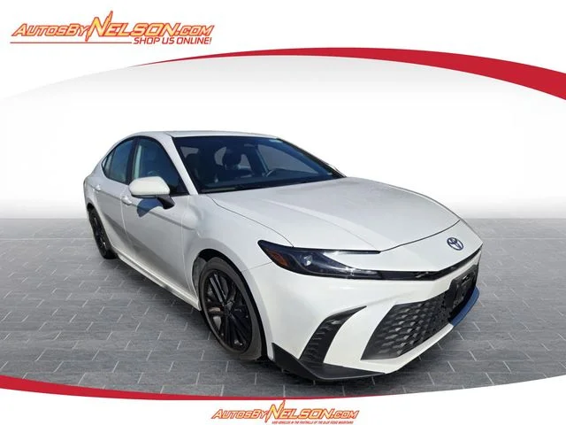Used 2025 White Toyota SE image 1