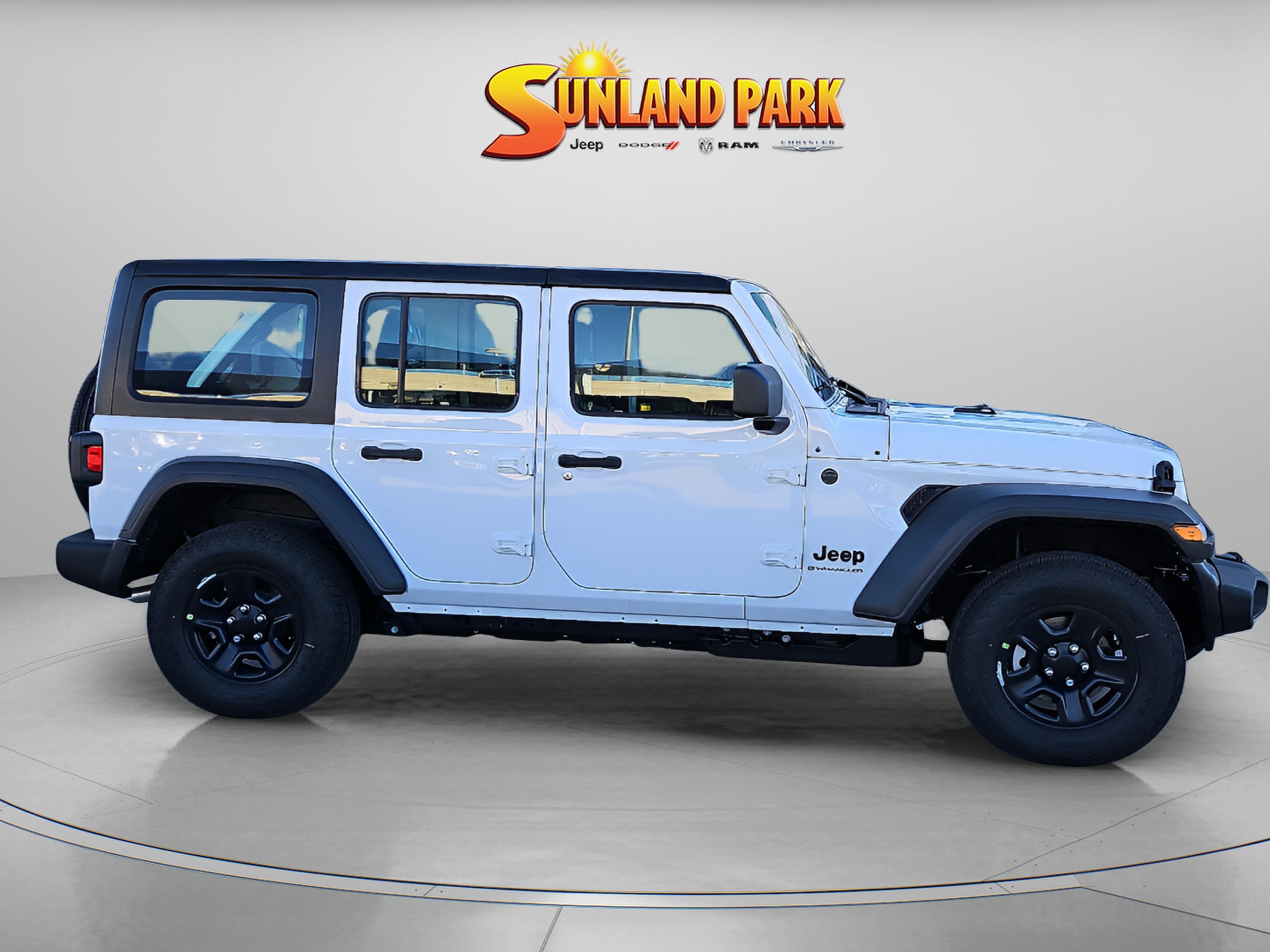 New 2026 Bright White Clear-Coat Exterior Paint Jeep Sport image 6