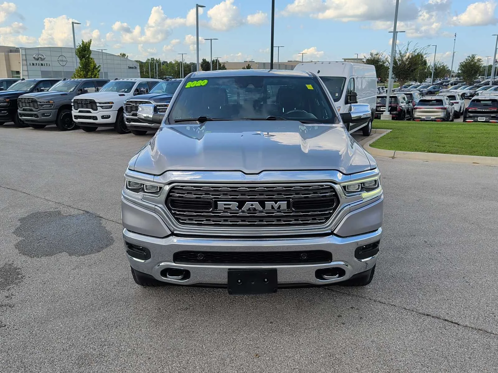 Used 2020 Billet Silver Metallic Clearcoat Ram Limited image 3