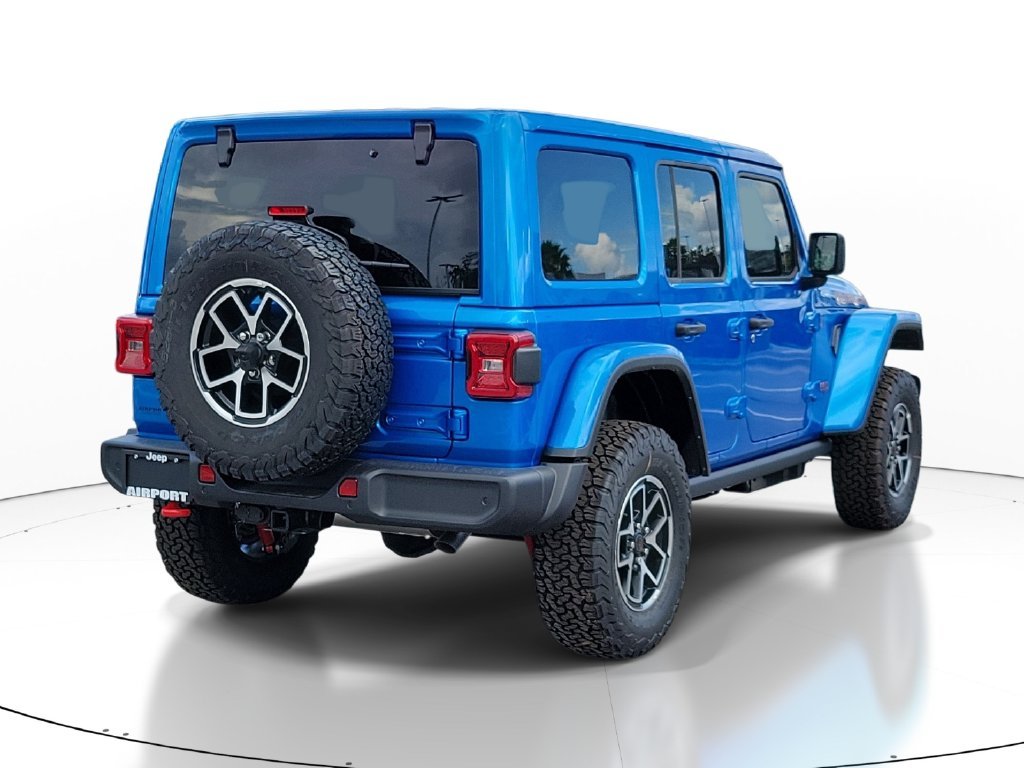 New 2026 Hydro Blue Pearl-Coat Exterior Paint Jeep Rubicon image 3