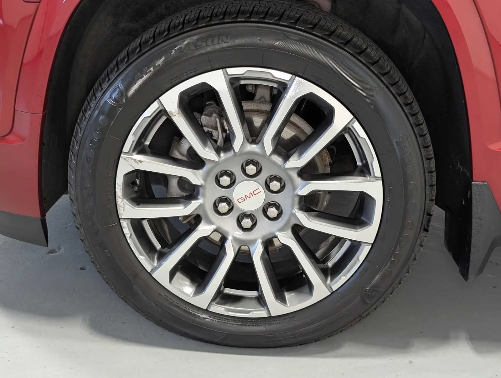 Used 2023 Volcanic Red Tintcoat GMC Denali image 3