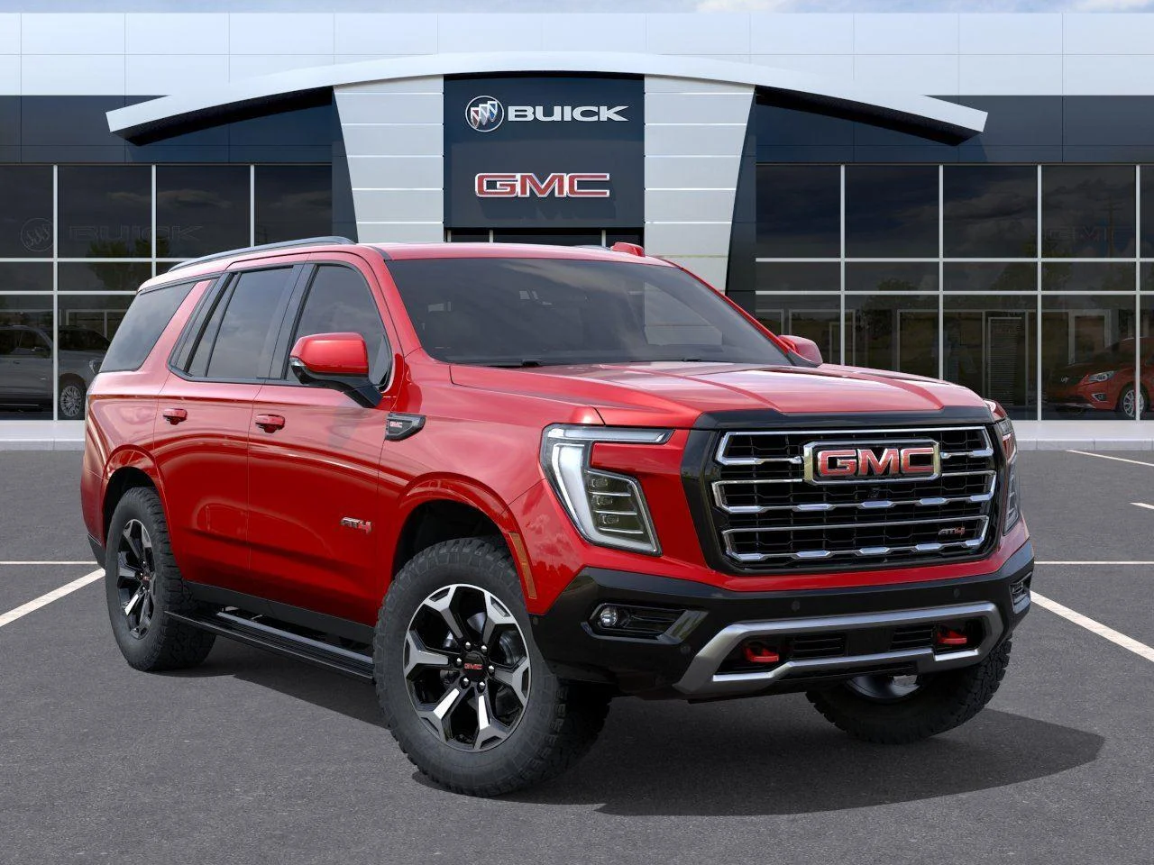 New 2026 Volcanic Red Tintcoat GMC AT4 image 7
