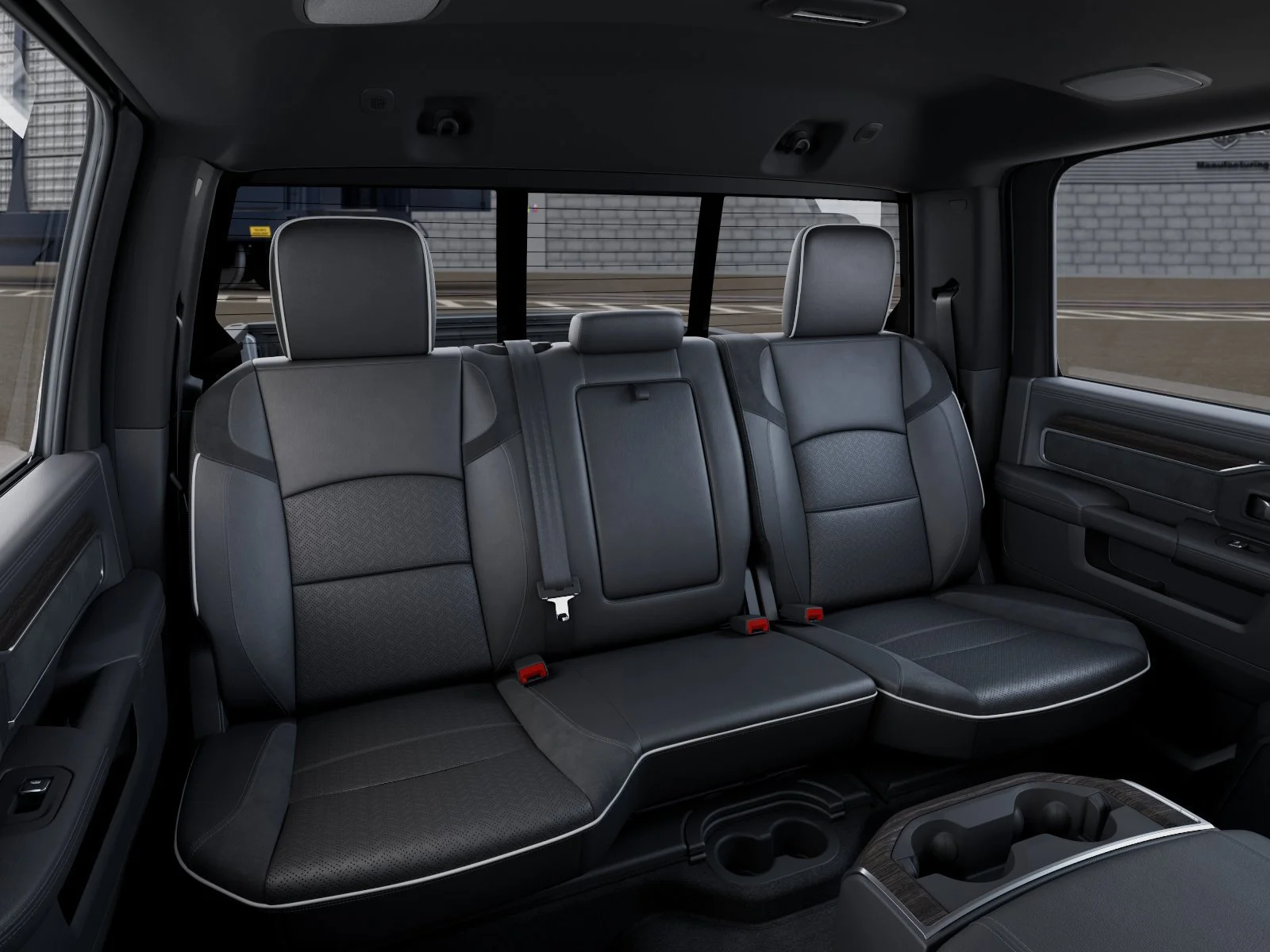 New 2026 Bright White Clear-Coat Exterior Paint RAM Laramie image 15