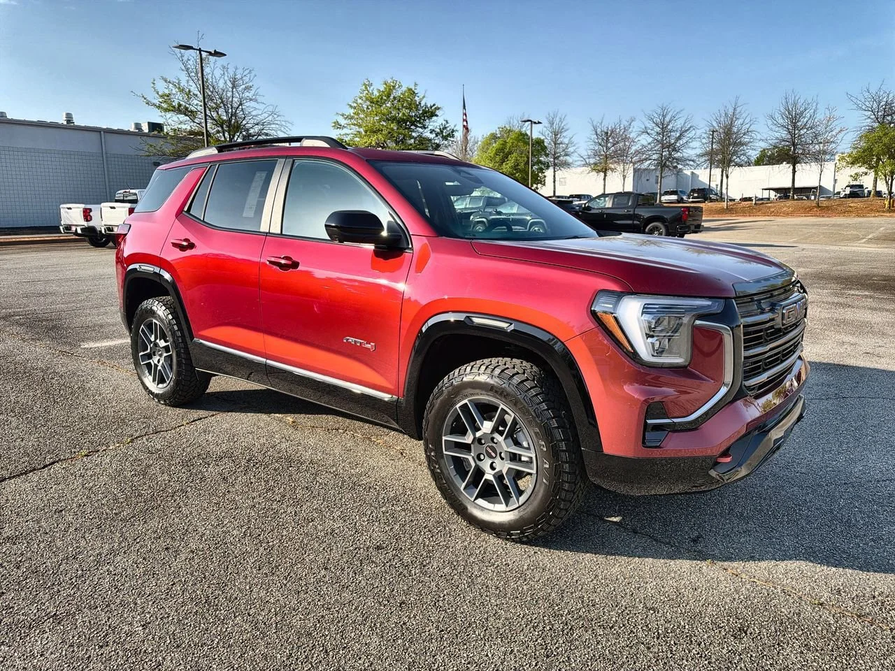 New 2026 Volcanic Red Tintcoat GMC AT4 image 2