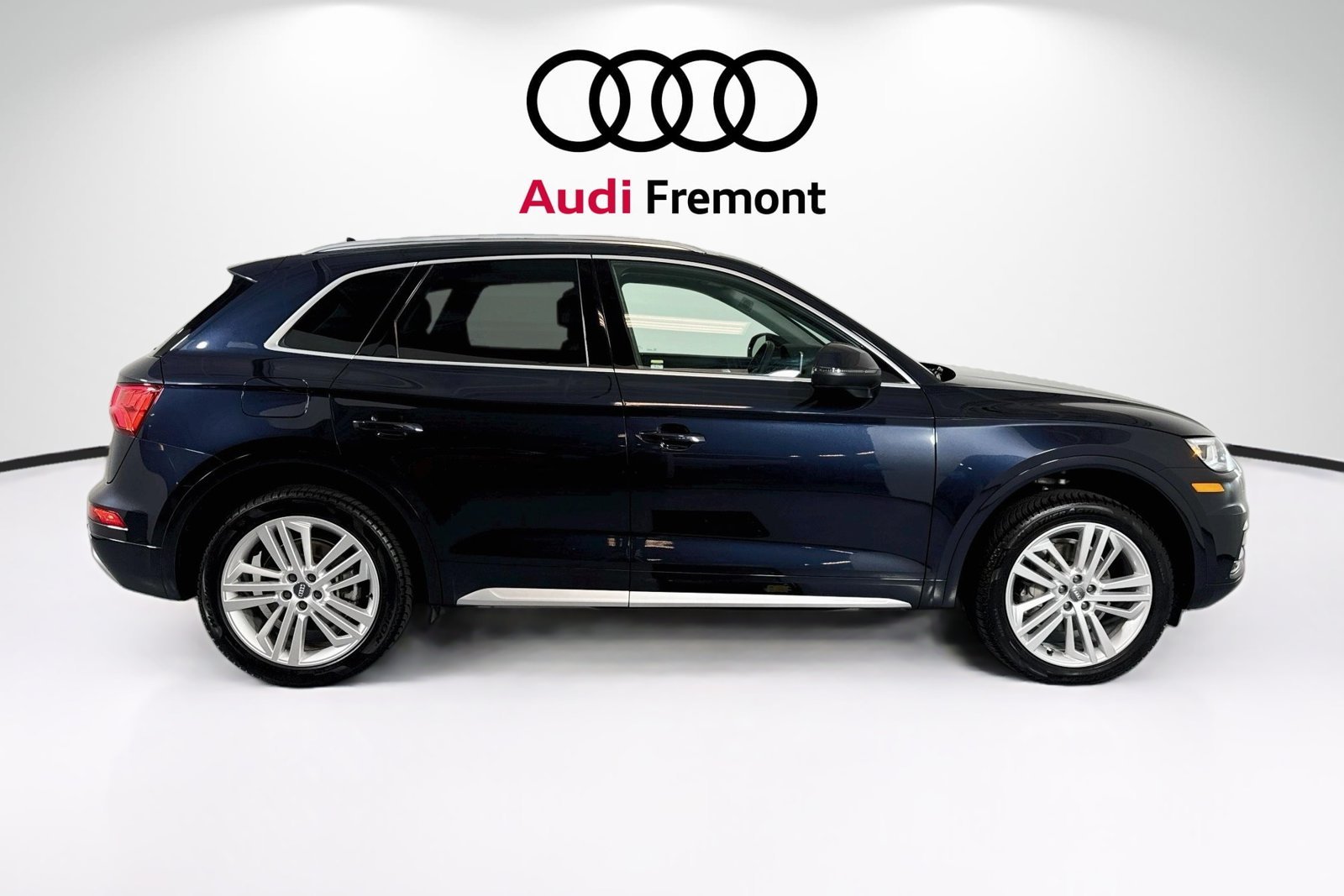 Used 2018 Moonlight Blue Metallic Audi Premium Plus image 4