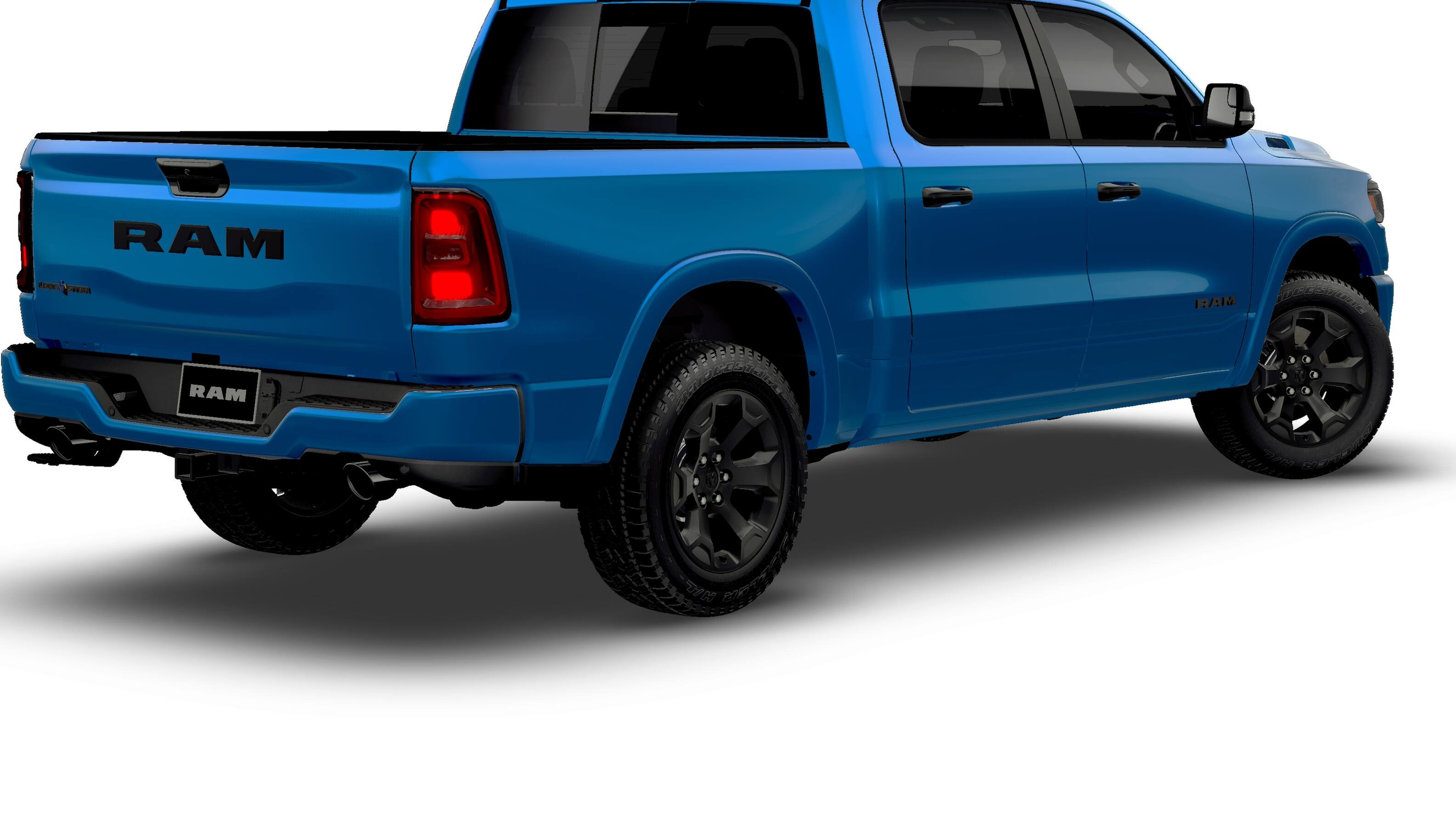 New 2026 Hydro Blue Pearl-Coat Exterior Paint RAM Big Horn/Lone Star image 14