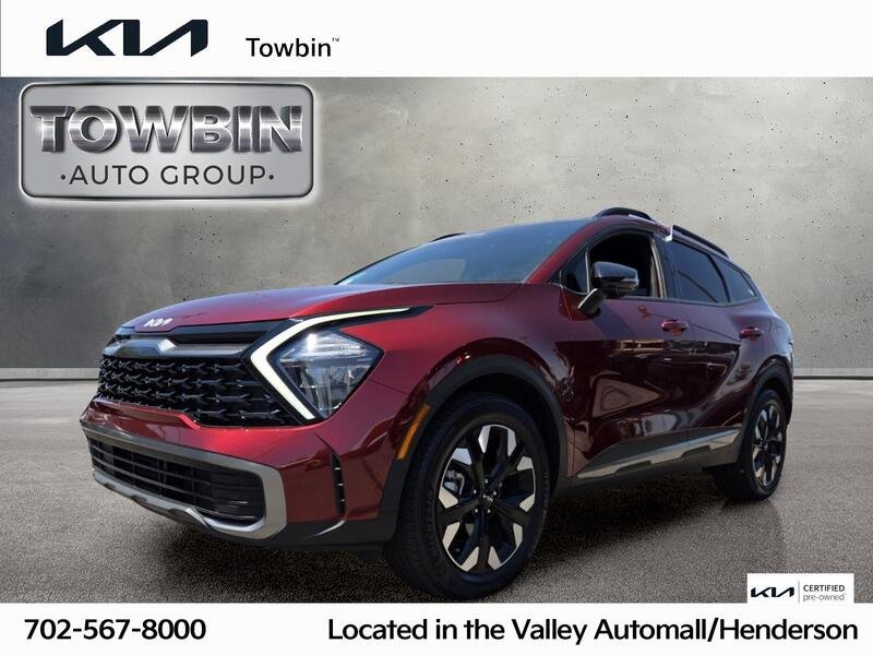 Red 2023 Kia Sportage Hybrid Plug-In SUV / Crossover All-Wheel Drive