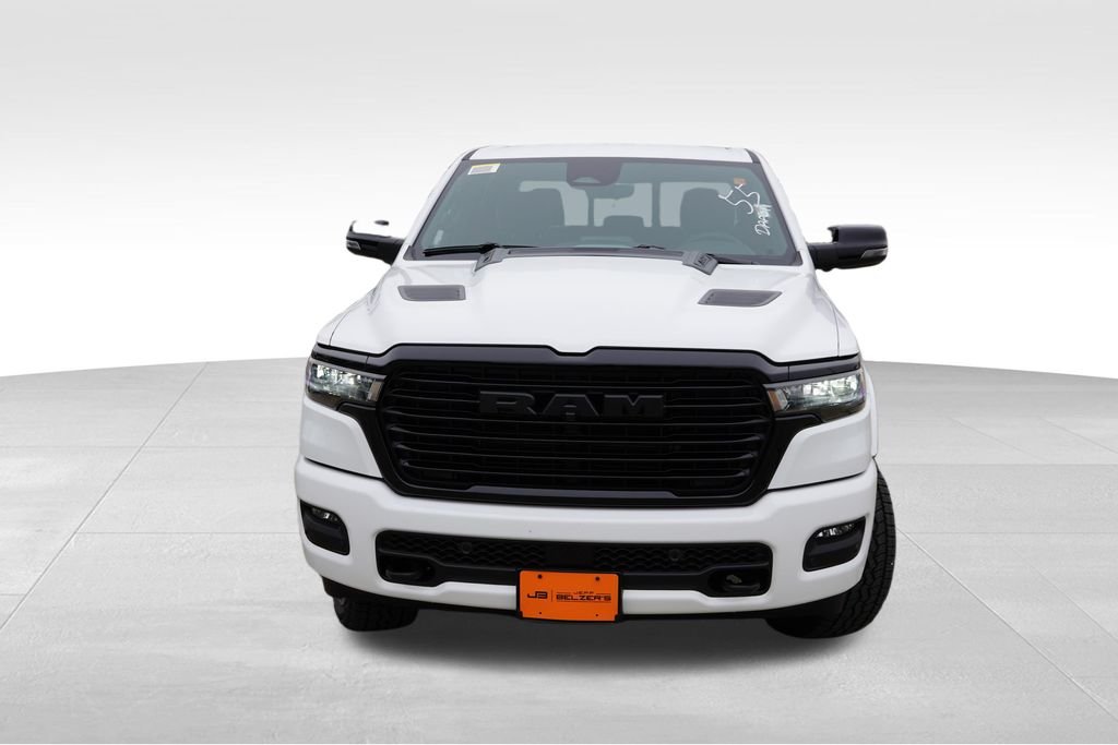 New 2026 Bright White Clear-Coat Exterior Paint RAM Laramie image 8