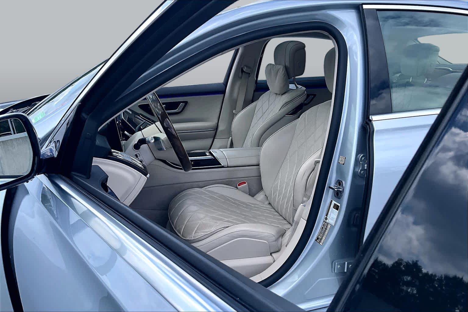 Used 2021 Cirrus Silver Mercedes-Benz S 580 image 8