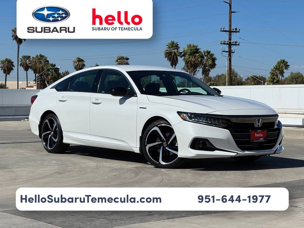 Used 2022 Platinum White Pearl Honda Sport image 1