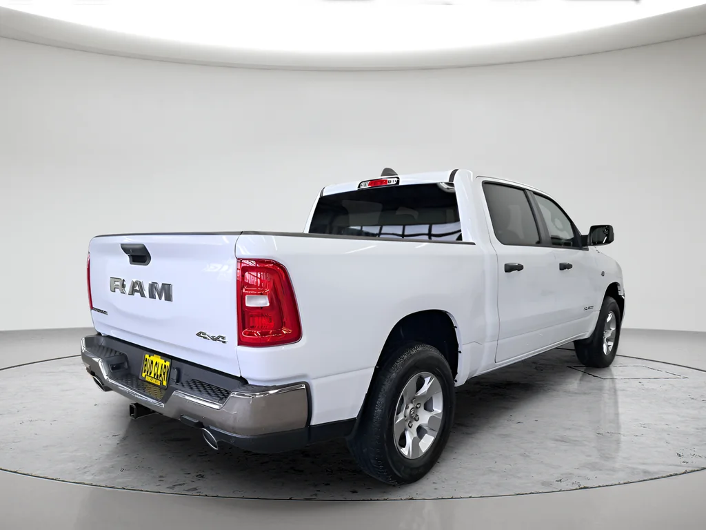 New 2026 Bright White Clear-Coat Exterior Paint RAM Big Horn/Lone Star image 5