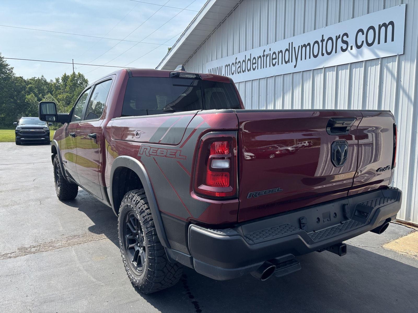 Used 2025 Delmonico Red Pearlcoat Ram Rebel image 7