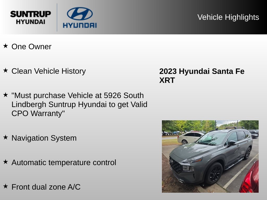 Used 2023 Hampton Gray Hyundai XRT image 8
