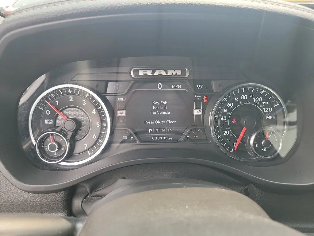 Used 2023 Bright White Clear Coat Ram Laramie image 22