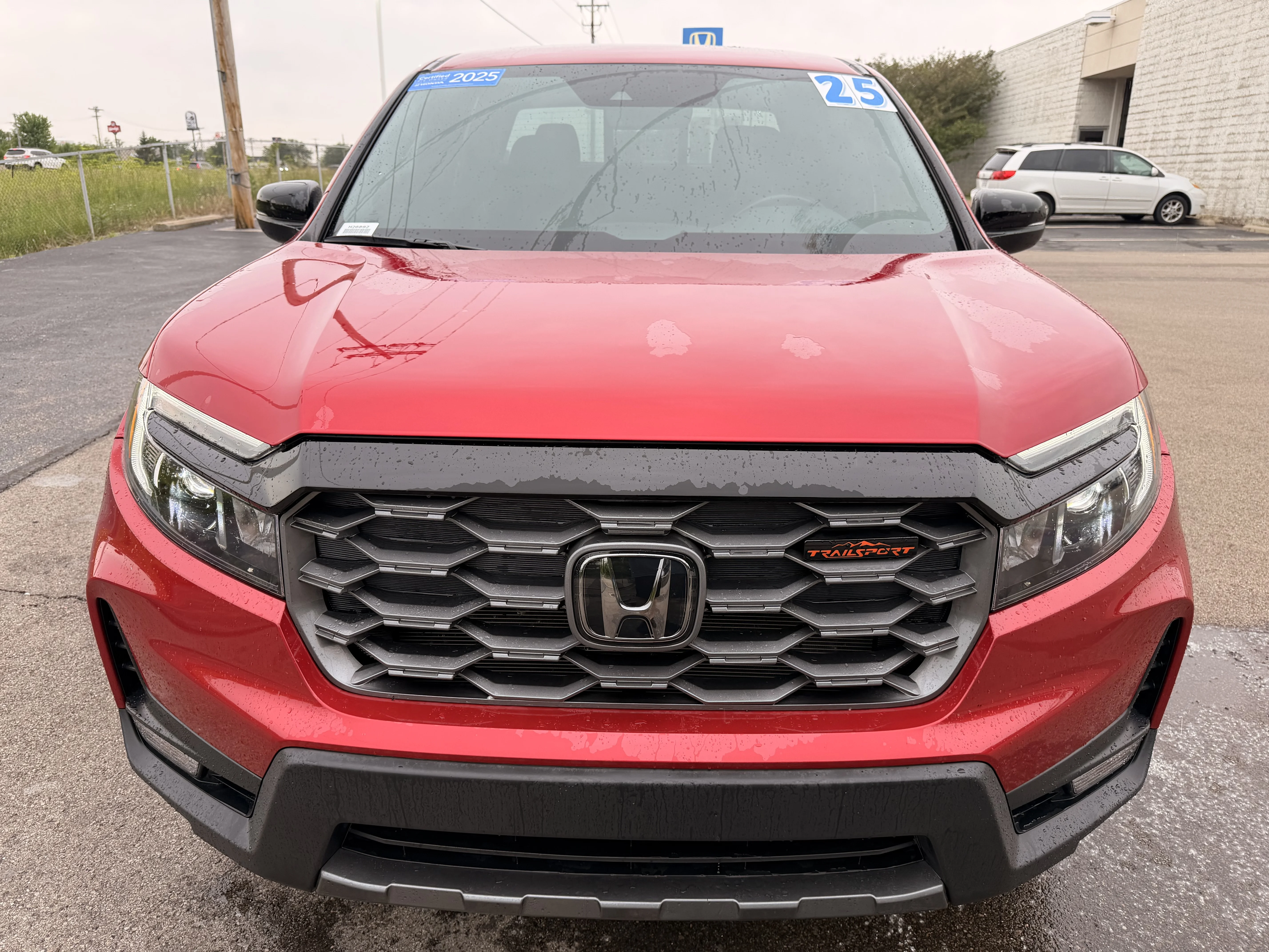 Certified Used 2025 Radiant Red Metallic II Honda TrailSport image 8
