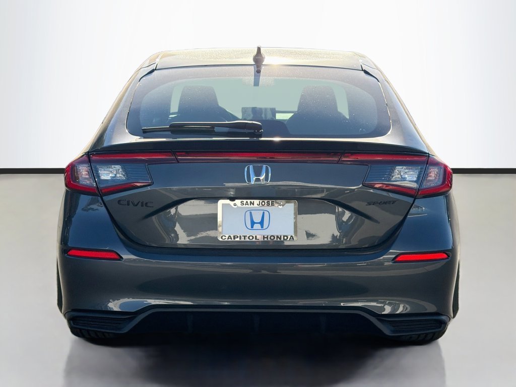 New 2026 Meteorite Gray Metallic Honda FWD Sport image 5