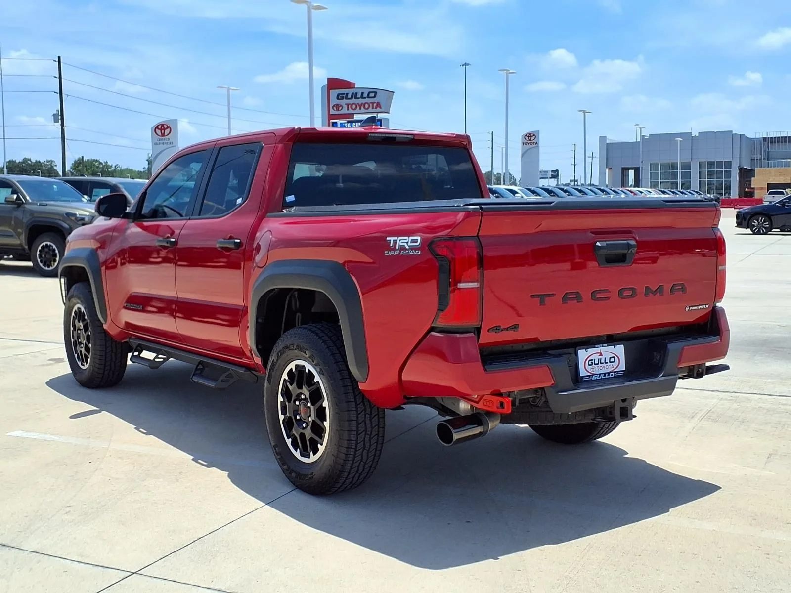 Certified Used 2025 Red Toyota TRD Off Road image 2