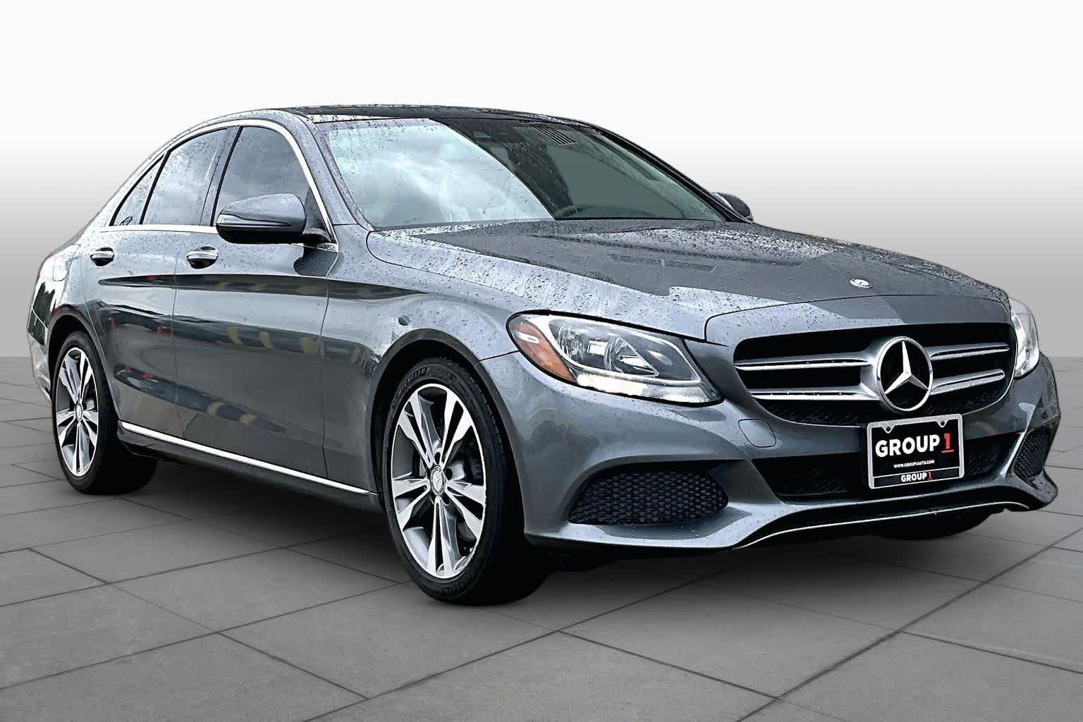 Used 2017 Selenite Grey Metallic Mercedes-Benz C 300 image 3