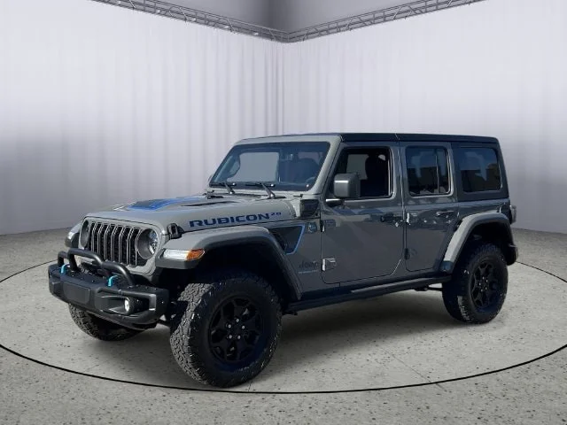 Used 2023 Sting-Gray Clearcoat Jeep Rubicon 20th Anniversary Edition 4xe image 1