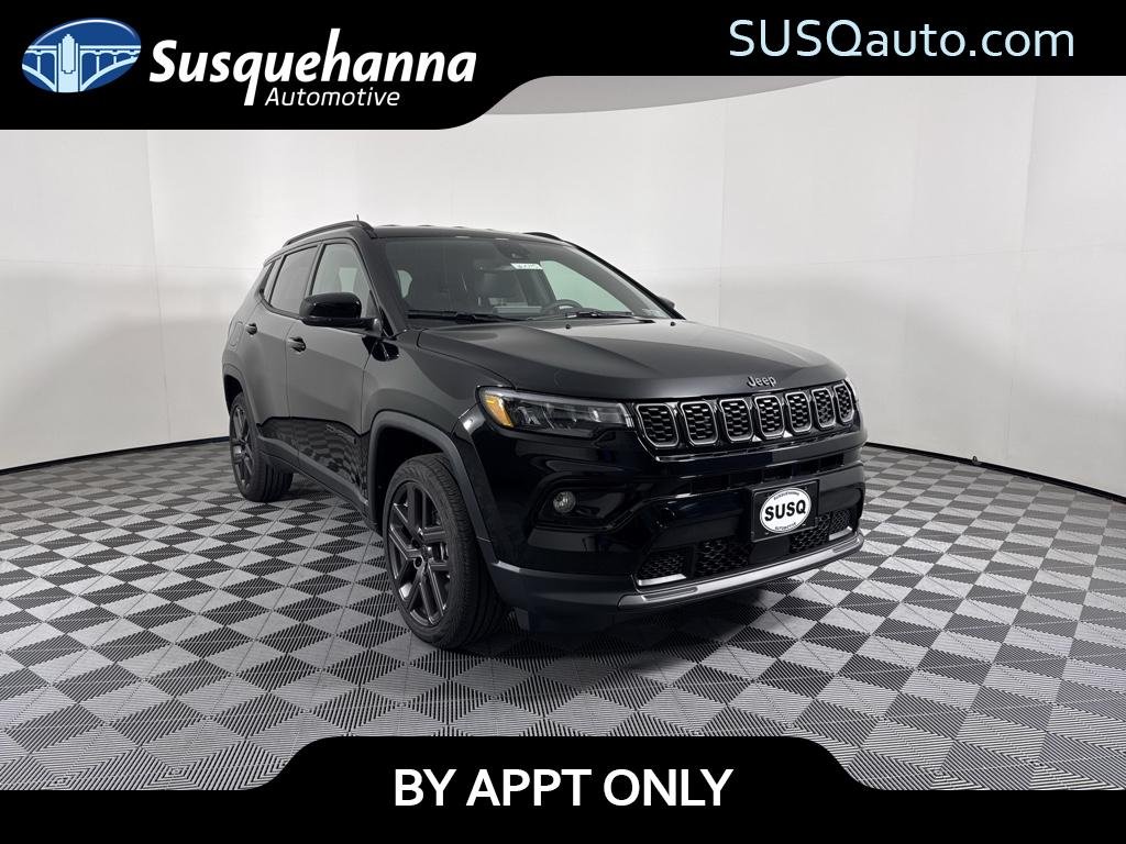 New 2026 Diamond Black Crystal Pearl-Coat Exterior Paint Jeep Limited Altitude image 1